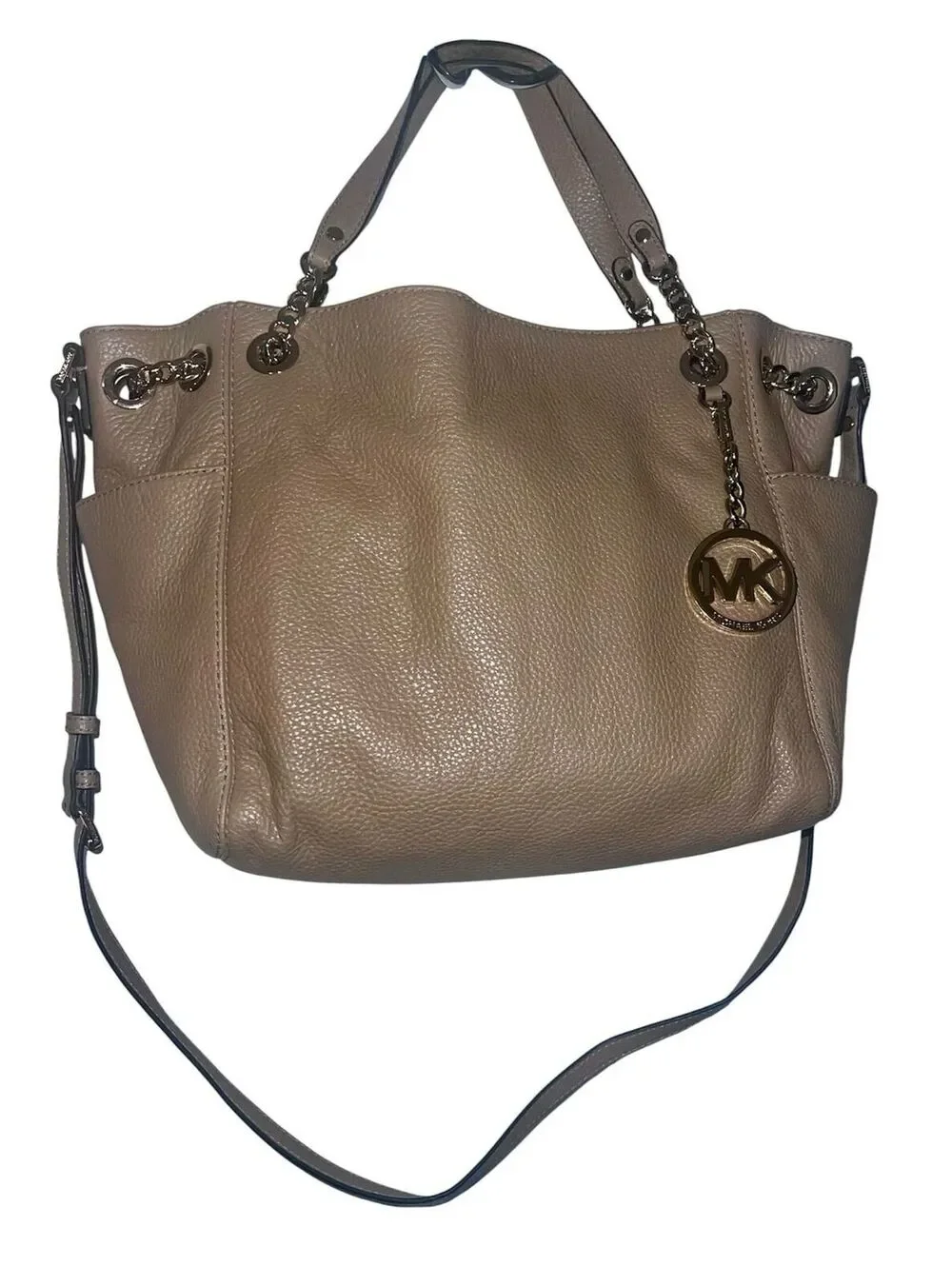 MK32. Michael Kors Jet Set Chain shoulder tote